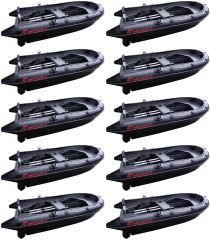 Lot de 10 barques Campeuse 2,49m blacky