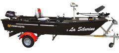 Pack superluxe Silurine 4m Bass Boat Blacky