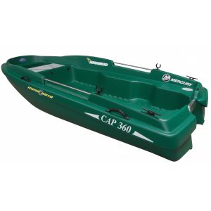 Barque de pêche Rigiflex Cap 360 verte