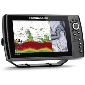Combiné Humminbird Hélix 9 G4N CHIRP DS 2D + Sonde tableau arrière 140/240 KHz