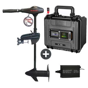 Pack Eco Booster V 55 Lbs et valise batterie BSR 100A et chargeur offert