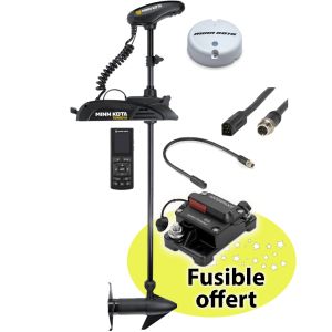 Moteur avant Minn Kota Terrova 55 Lbs GPS pour barque de pêche