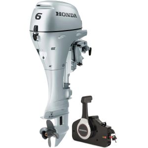 Honda 6CV 4T bicylindres commande à distance démarrage électrique