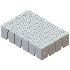 Ponton Modulaire - Ponton Flottant - 150 cm x 100 cm