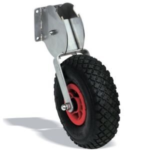 Roue escamotable pour toute barque ou bateau