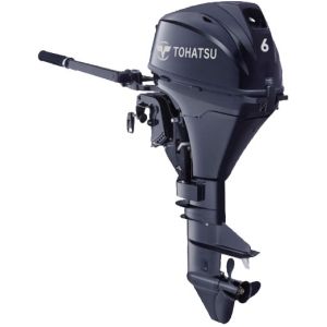 Tohatsu 6CV 4T bicylindre arbre long démarrage manuel