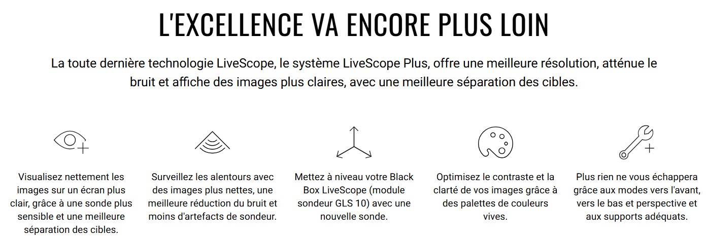 Descriptif Livescope Plus LVS 34 et GLS 10