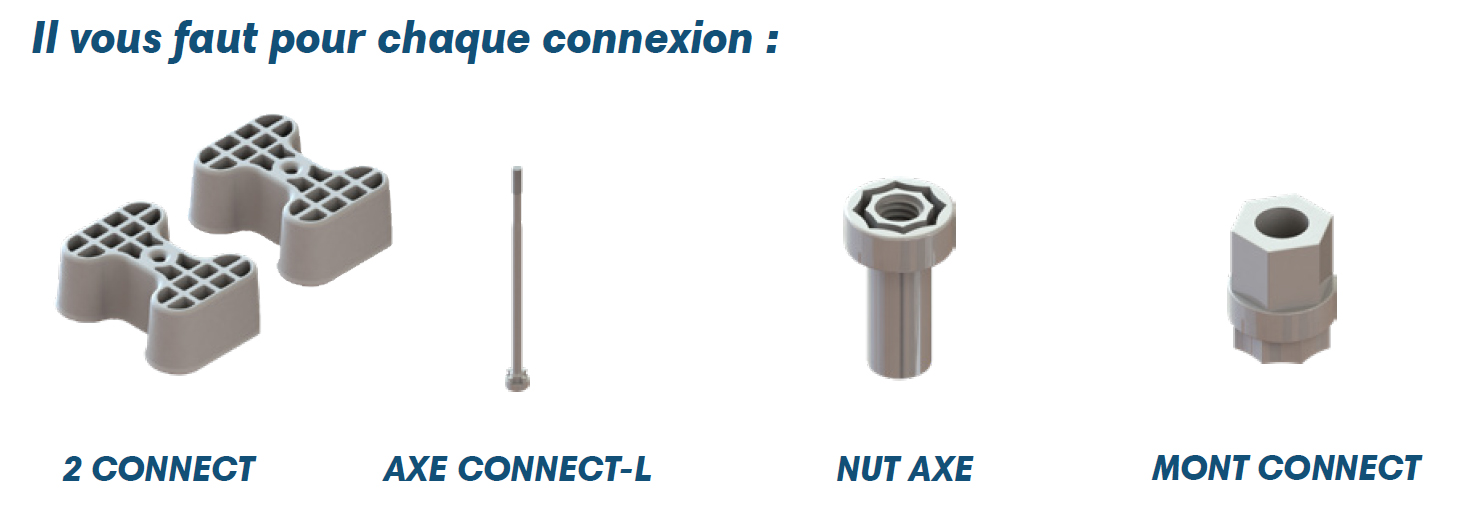 connexion pontons modulaires